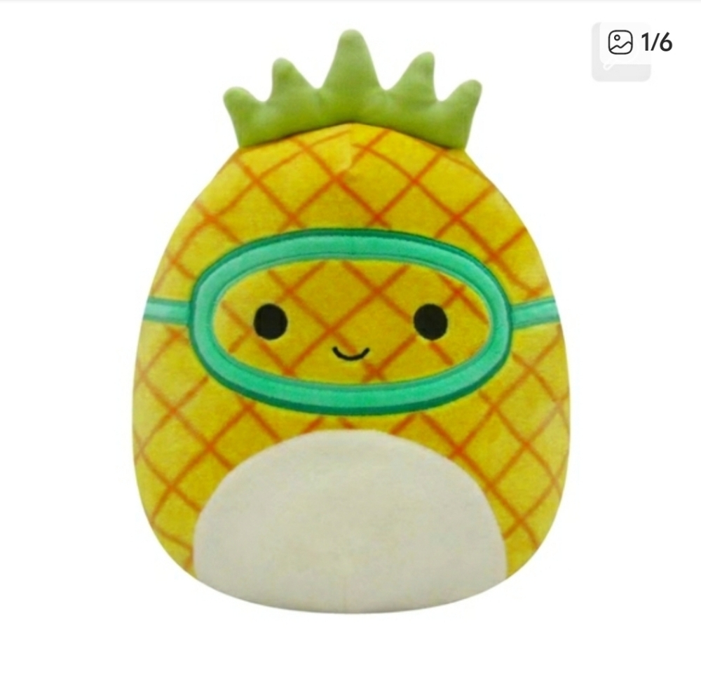 Maui The Pineapple 8" Squishmallow Plush NEW WITH TAGS
